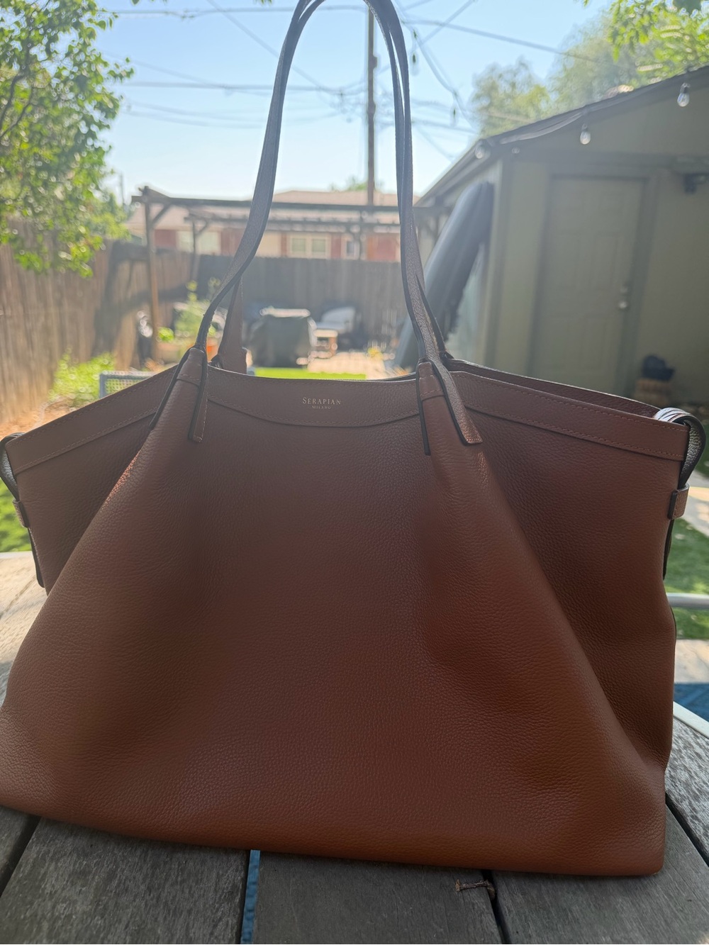 Serapian secret tote bag